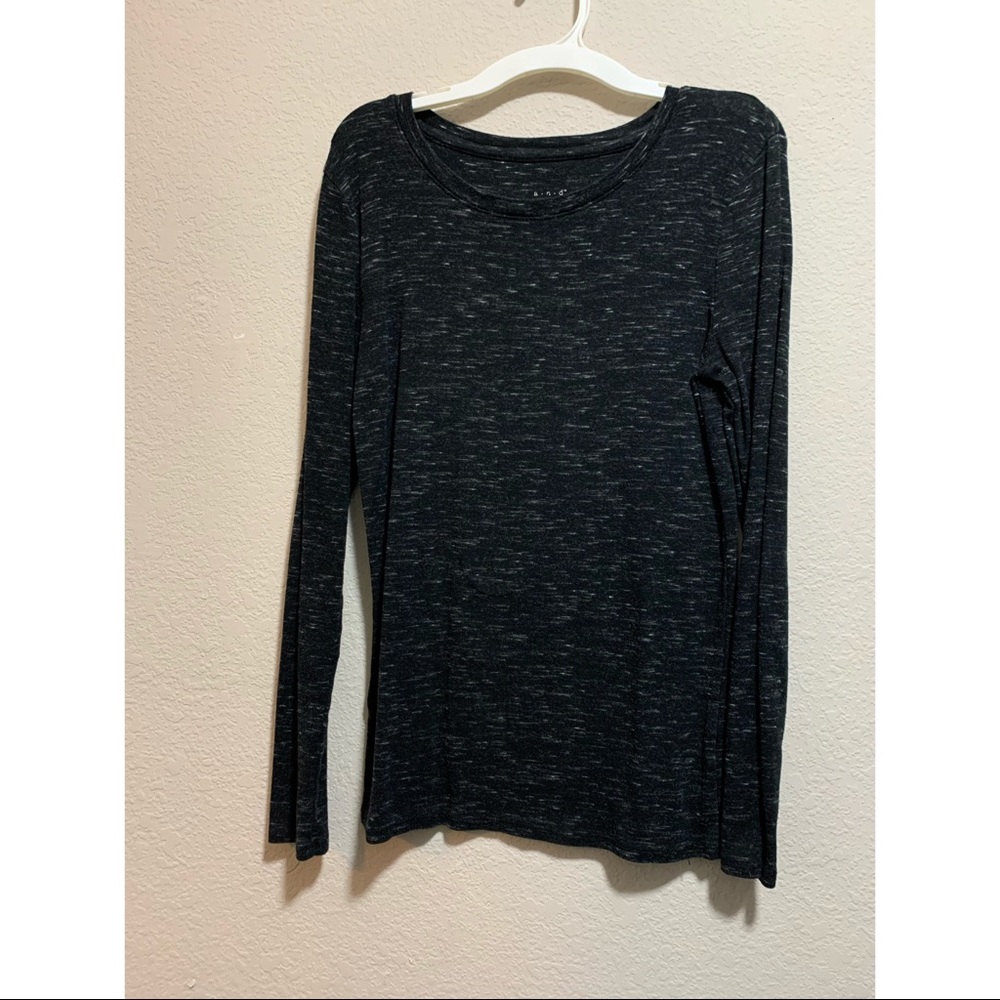 Black cotton long sleeve
